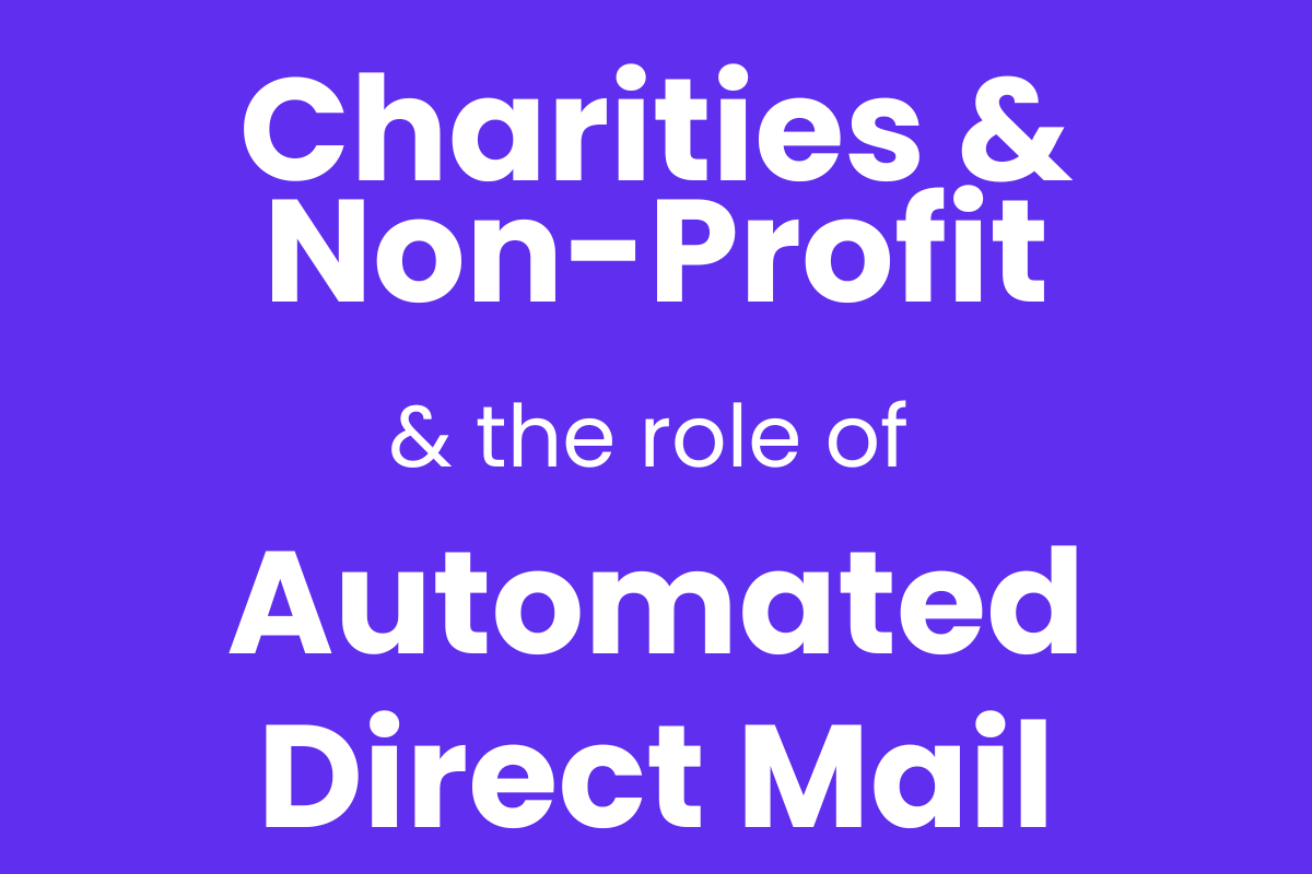 Charities and Non-Profits - the Role of Direct Mail